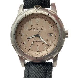 Colombia Men's Quartz Watch 38mm - Cl7006 - New Battery - New Leather Band